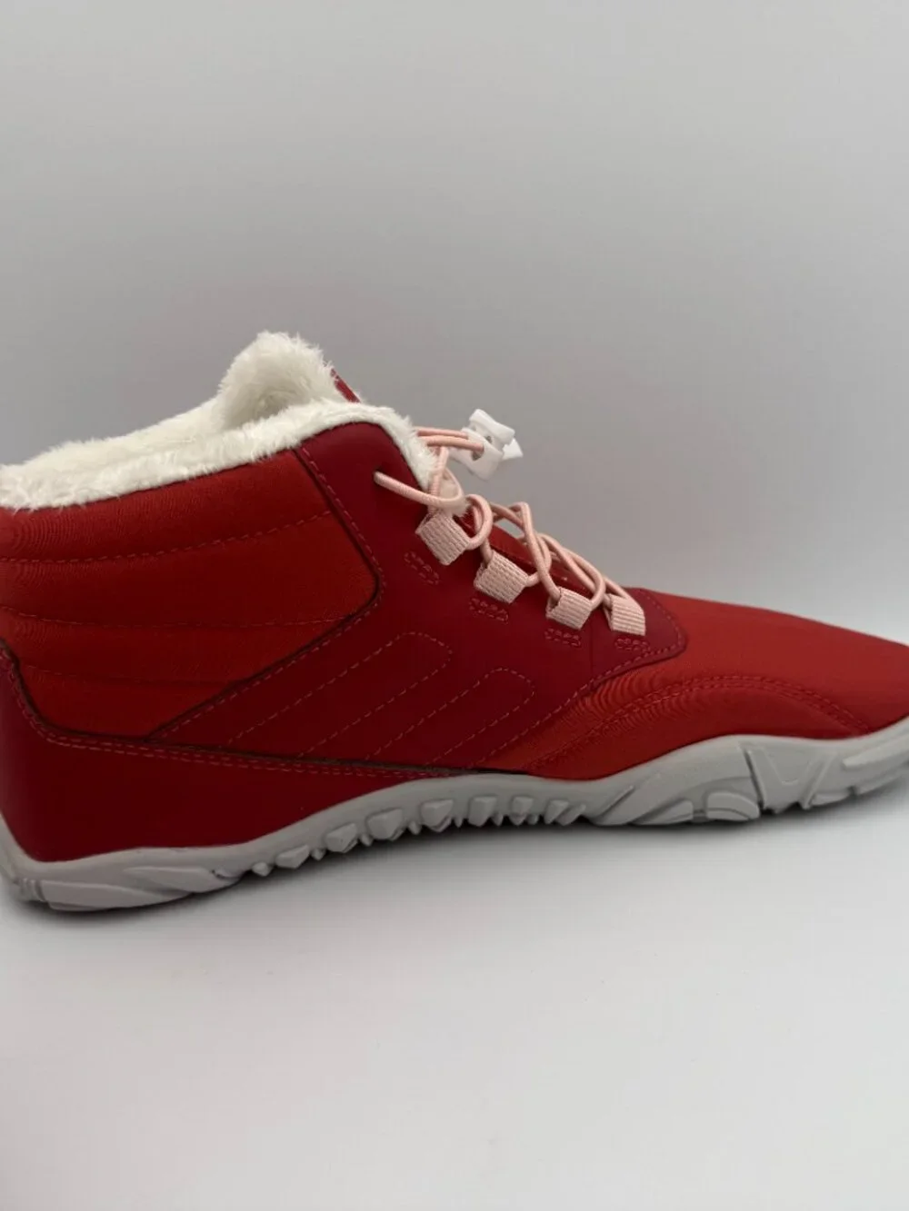 NWT Hike Footwear Lorax Comfort Red Barefoot Winter Boots Sz 41 US W 10/M 8.5